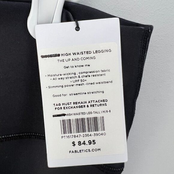 𝅺NWT Fabletics X Demi Lovato Leggings, size M  (6-8) The Up and Coming - Picture 3 of 5